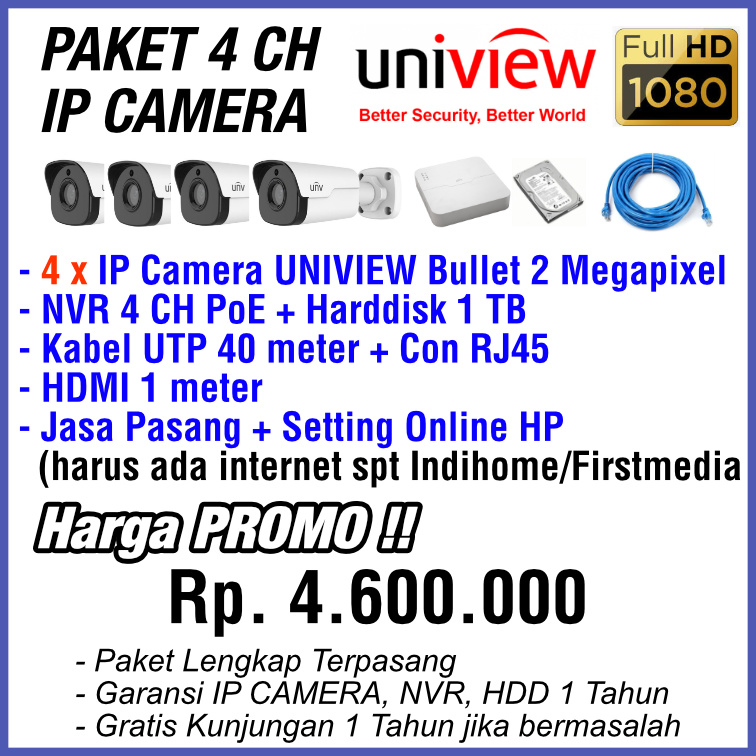 Paket IP Camera Murah